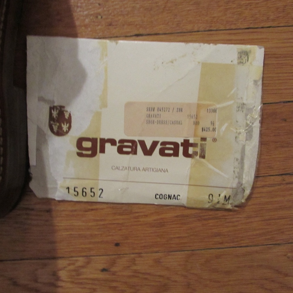 Mint Condition Gravati Calzatura Artigiana- original soles perfect - 9.5